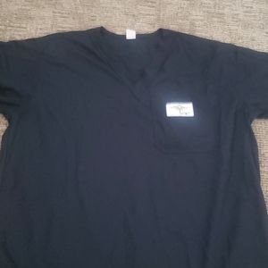 Aviator Scrub Top
